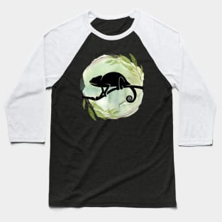 Chameleon silhouette Baseball T-Shirt